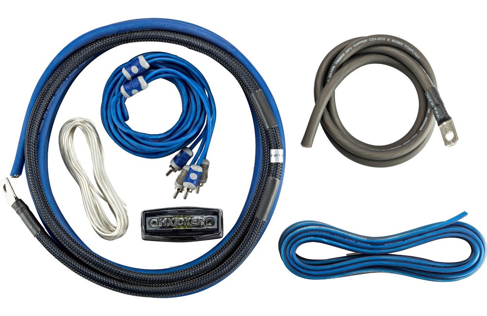 Kicker Complete 4-Gauge Amplifier Wiring Kit