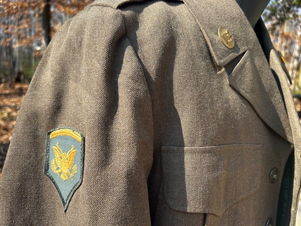 Korean War Era Engineer Ike Eisenhower Jacket Size 40 Regular