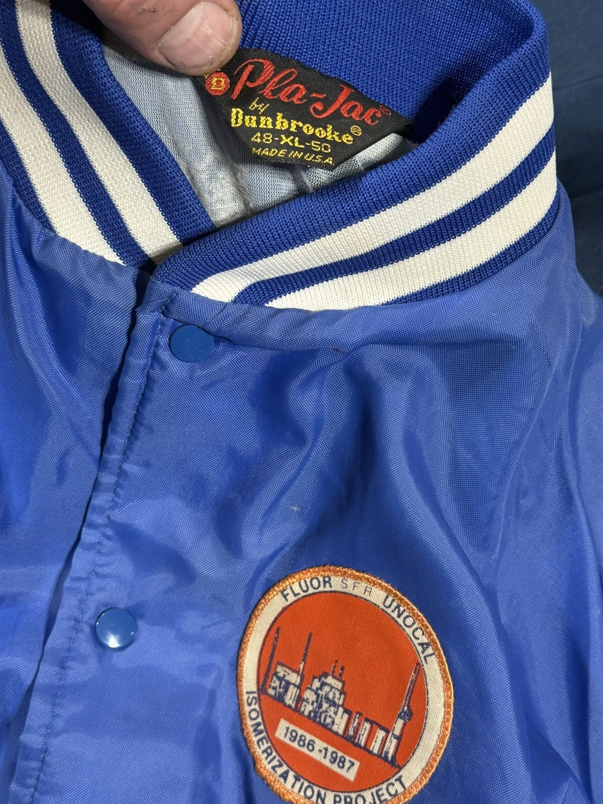 11 Lot Vintage Jackets Unocal 76 San Francisco Refinery Oil Gas Petroleum Larry