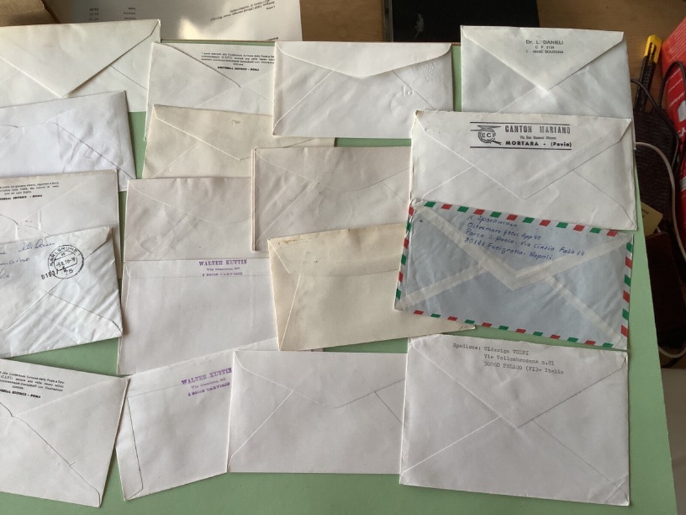 Italy collection postal covers 18 items Ref A2037