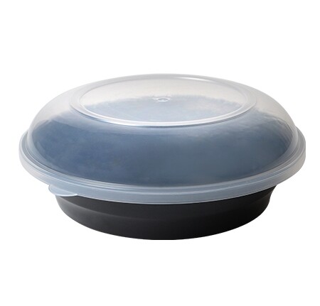 Fineline Settings Reform 10" Round High Dome Lid, Clear | 50/Case