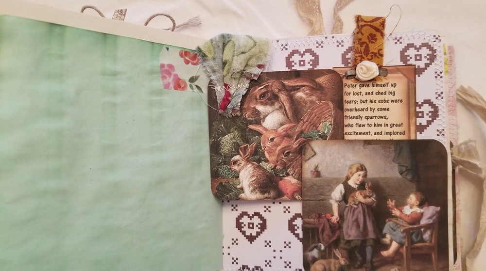 Little Book About Peter Rabbit Journal Handmade