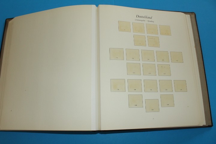 Germany Locals 1945 Hingeless Borek Specialty Springback Album BlueLakeStamps