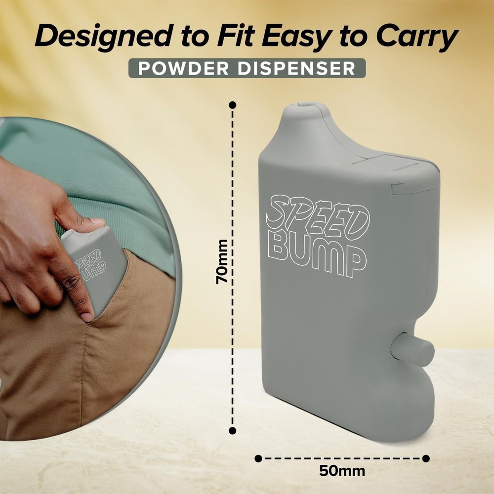 Portable Pepper Shaker (White)- Versatile SnuffBulletSniffer, Multi Fast Ship