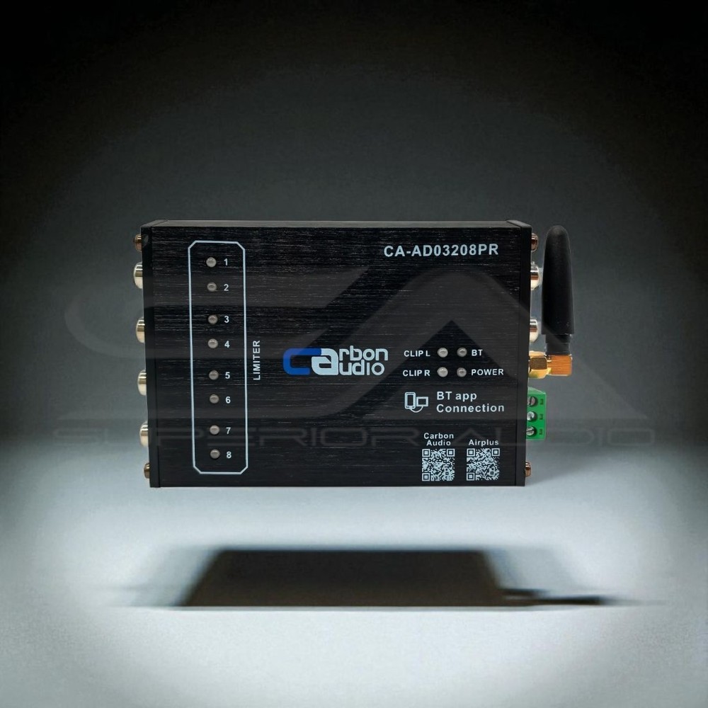 CARBON AUDIO - CA-AD03208PR | 8CH | 31 BANDS Digital Signal Processor |BLUETOOTH