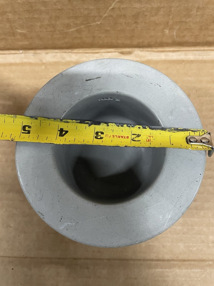 Gray Table Top Brazier Fire Place Stone Fire Bowl