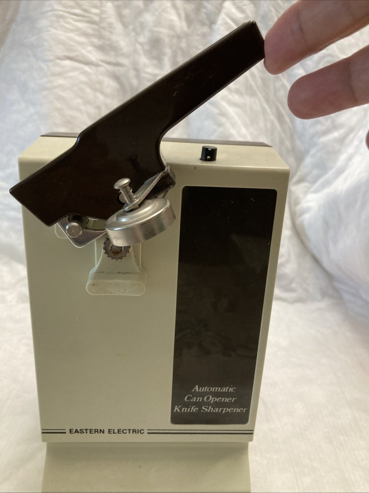 Vtg Eastern Electric Automatic Combination Can Opener Knife Sharpener Model CO-7