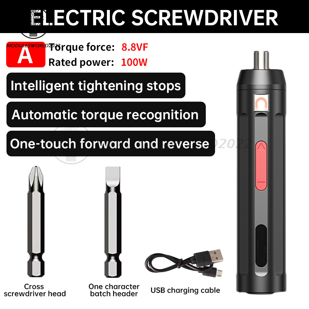 Electric Screwdriver Cordless Rechargeable Precision Screw Driver Mult-ifunction