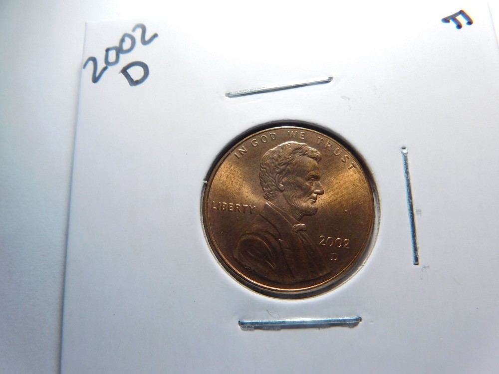 2002 D Lincoln Cent/Penny-USA