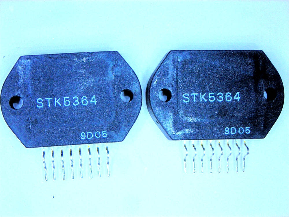 STK5364 "Original" SANYO 8P SIP IC 2 pcs