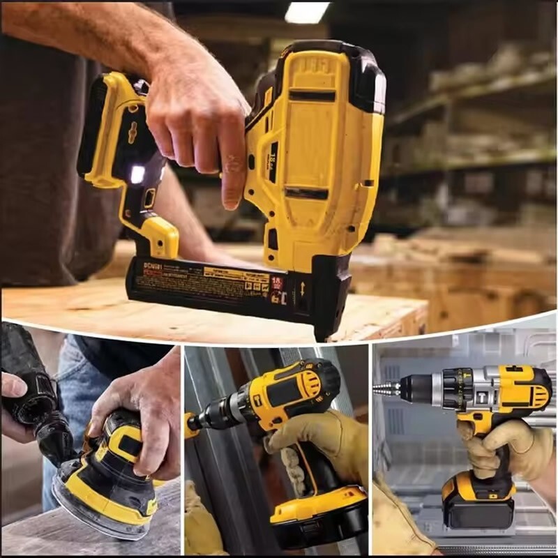 4 Pack 20V 8Ah Lithium-lon Battery Replacement for Dewalt -Compact XR Design