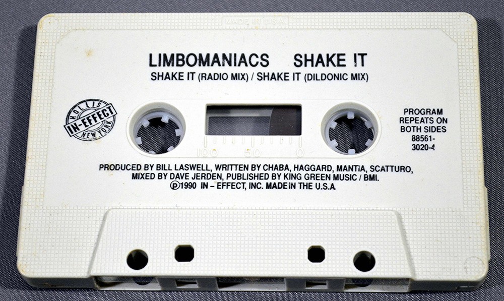 Limbomaniacs - “Shake It" (Cassette Single 1991 In-Effect) Tested!