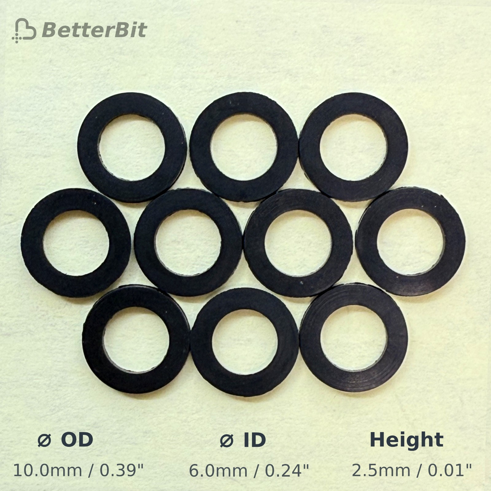 10x HO Scale Traction Tires for Mantua Tyco Life-Like Steam & Diesel Locomotives