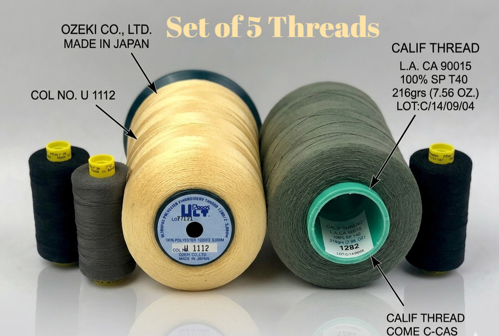 Professional Sewing Threads Gütermann Mara Ozeki Rapos & Calif Thread Bundle