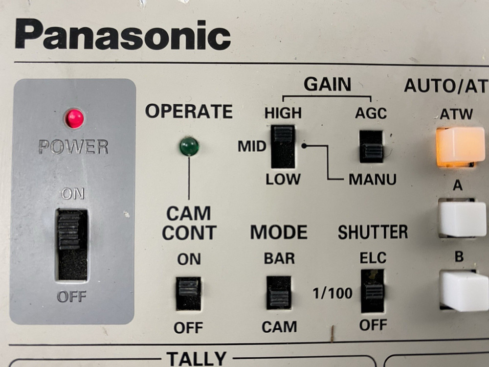 Panasonic AW-RP505P PTZ Camera Control Panel