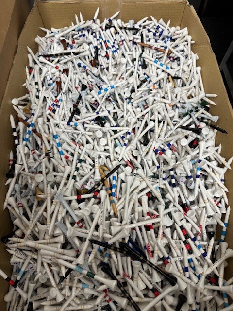 Bulk 2 3/4 Golf Tees Misprints
