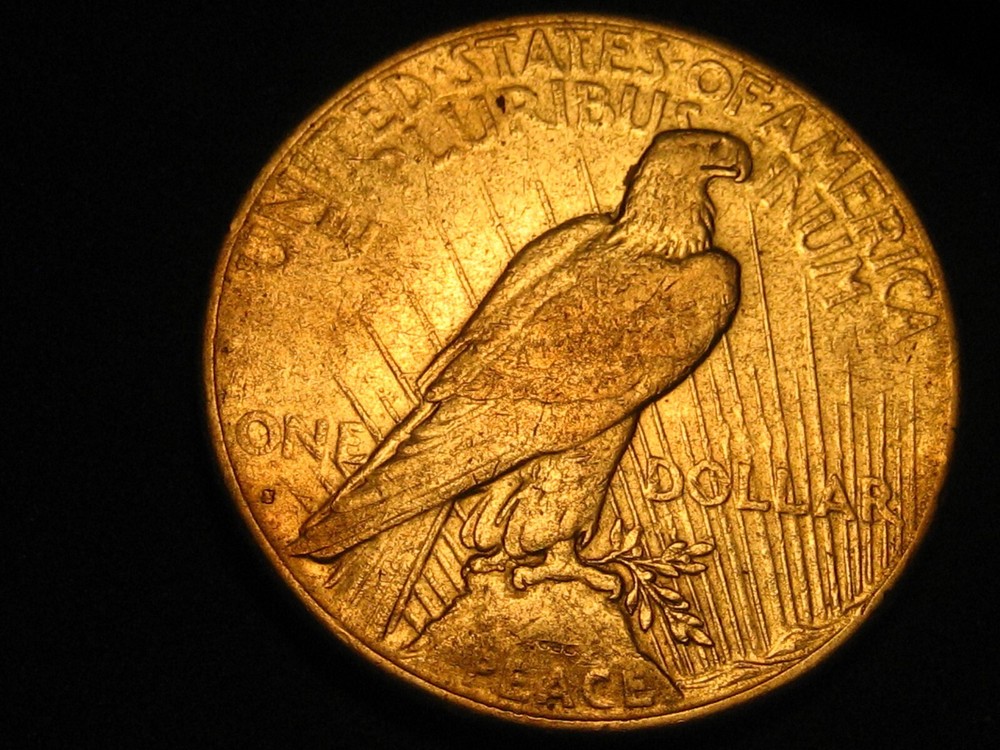 1934-S 90% Silver Peace Silver Dollar