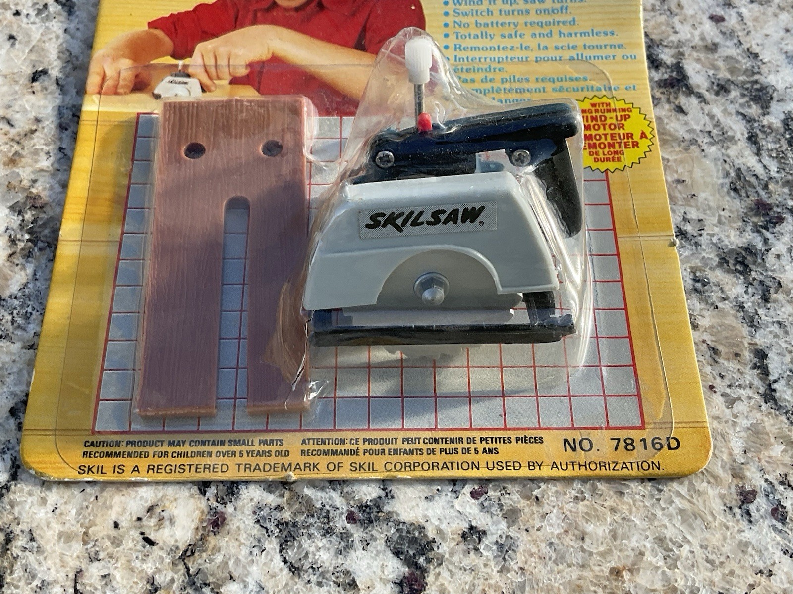 1988 Vintage Wind Up Skil Imperial Mini Power Tools Complete Set Lot Of 4