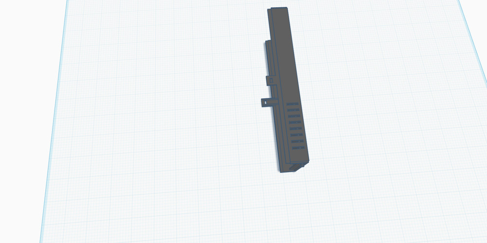 Replacement Commodore Amiga 1000 front RAM cover 3D printed