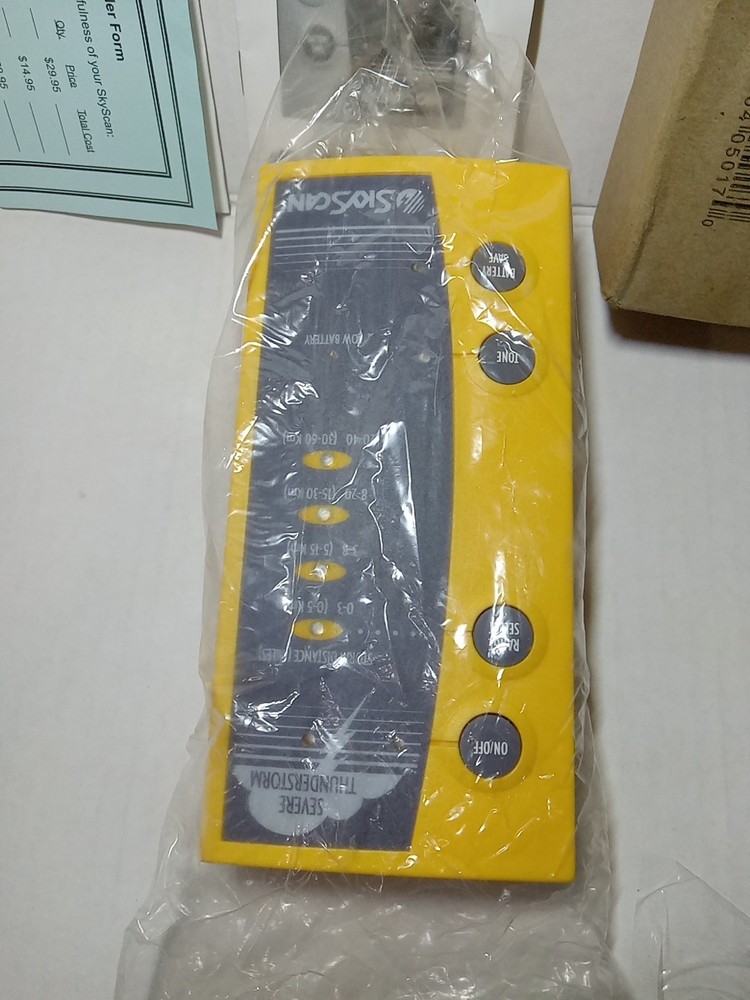 SkyScan Lightning Storm Detector Model P5 Open Box
