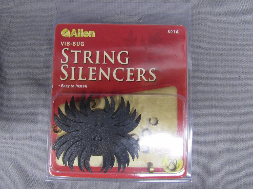 Allen Easy Install Vib-Bug String Silencers 4 In a Pack Bowstring Acces #ALL801A