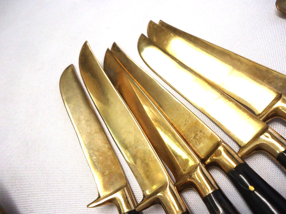 SIAM BRASS FLATWARE 24-pieces