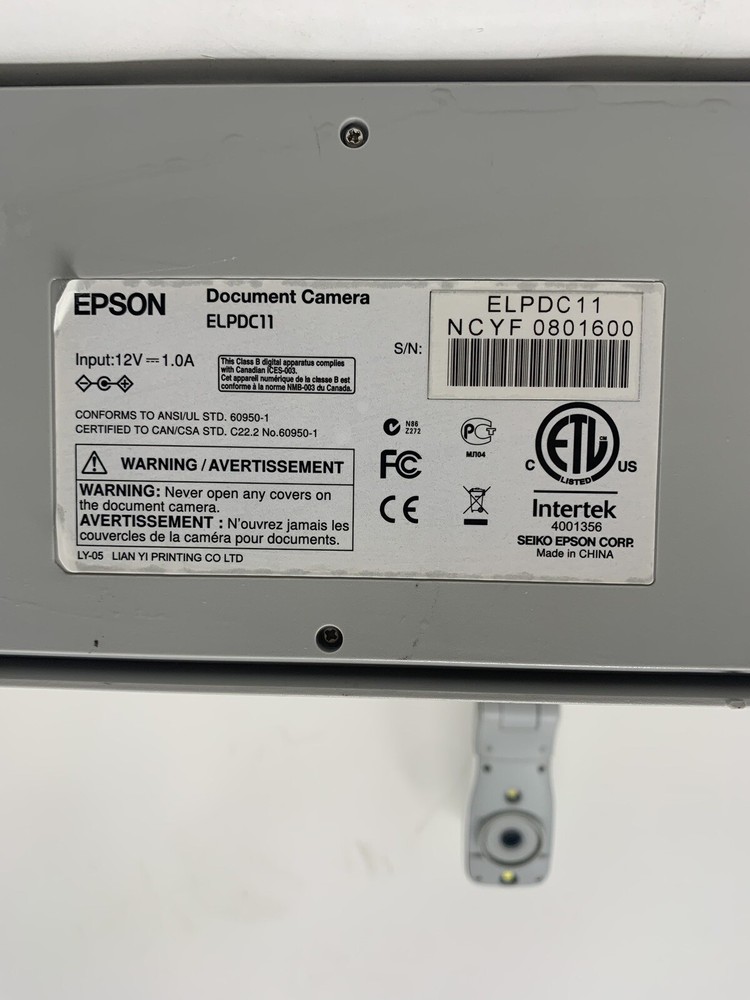 Epson Document Camera ELPDC11