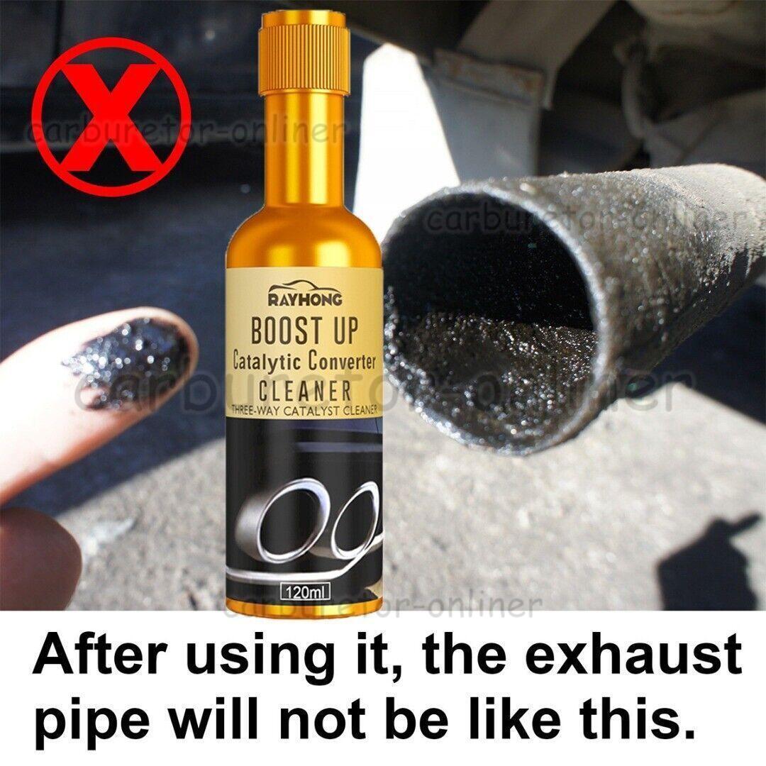 2PCS Boost Up Vehicle Engine Catalytic Converter Cleaner Cleaning Multipurpose