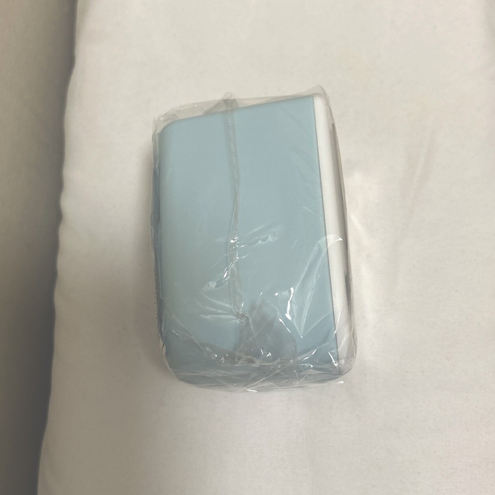 1pc Blue Wall Mounted Automatic Toothpaste Squeezer, Simple Toothpaste Holder