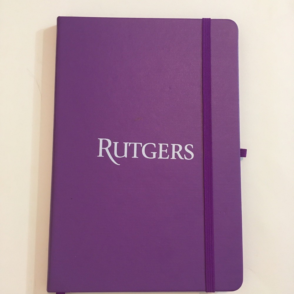 Rutgers Purple Lined Notebook Journal 5.5x8.5”