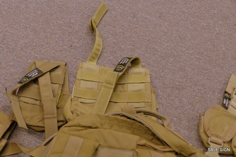TAG MILITARY BACKPACK WITH EXTRA GEAR