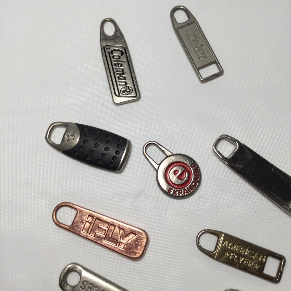 Twelve Replacement Zipper Pulls for Suitcases Luggage Weekender Samsonite iFLY
