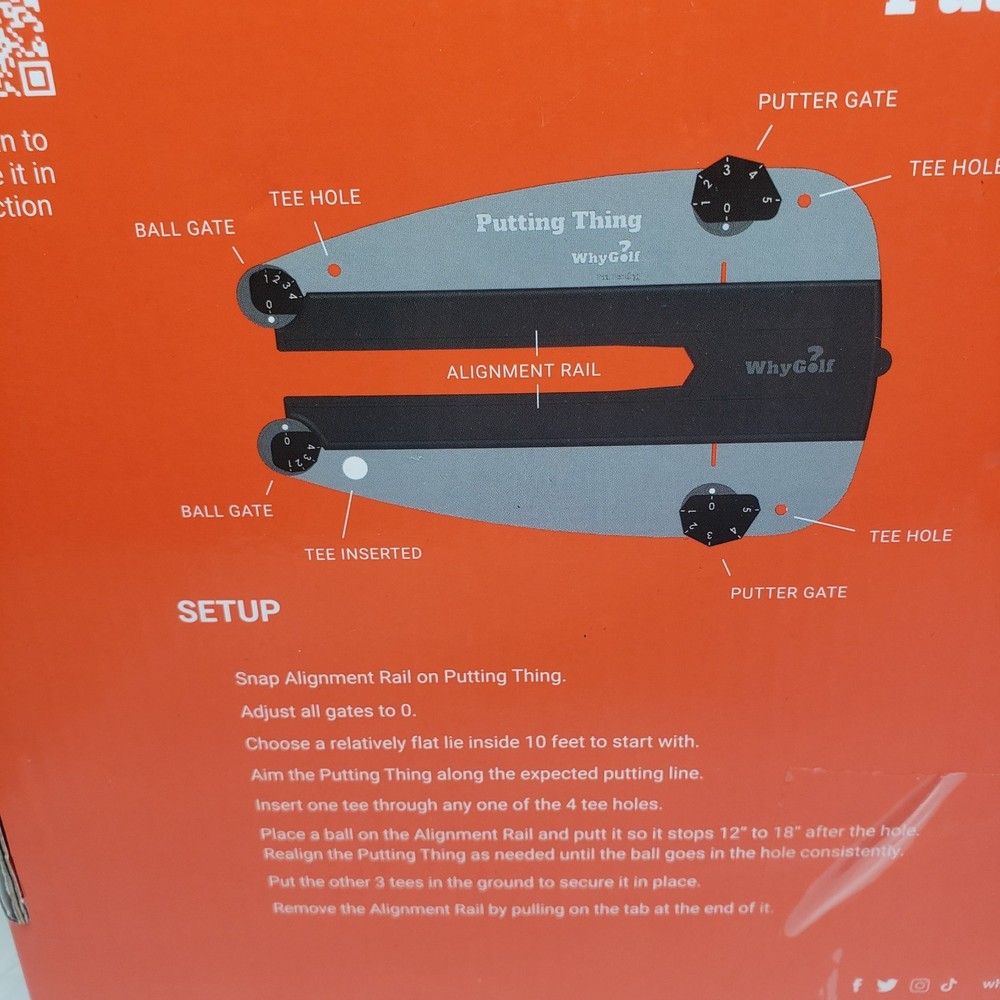 WHYGOLF Dial in your putting - Putting Thing – Golf Training Aid