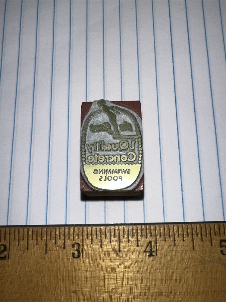 Printing Block ( Quality Concrete Swimming Pools ) Nice Image