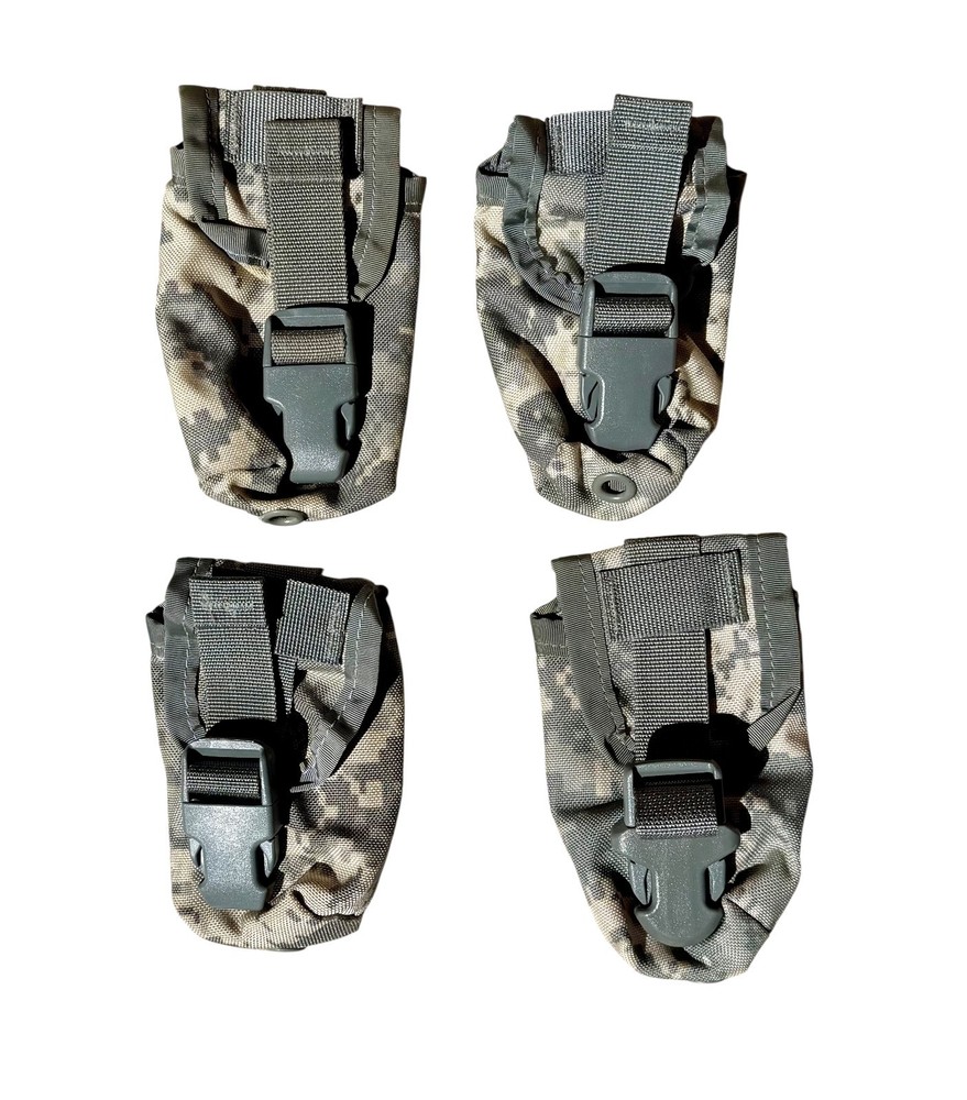 4 PACK USGI Flash-Bang Grenade Pouch ACU MOLLE