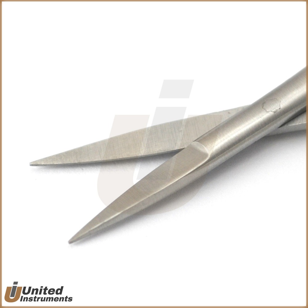 Micro-Surgical Noyes Iris Scissors Sharp Blade Small Animal Surgery Lab Shears