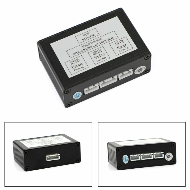 1PC Universal Car Front Rear Parking View Camera Switch 2 Channel Control Box EP