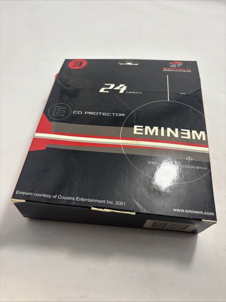 Vintage Eminem 24 Compact Disc CD Holder Case