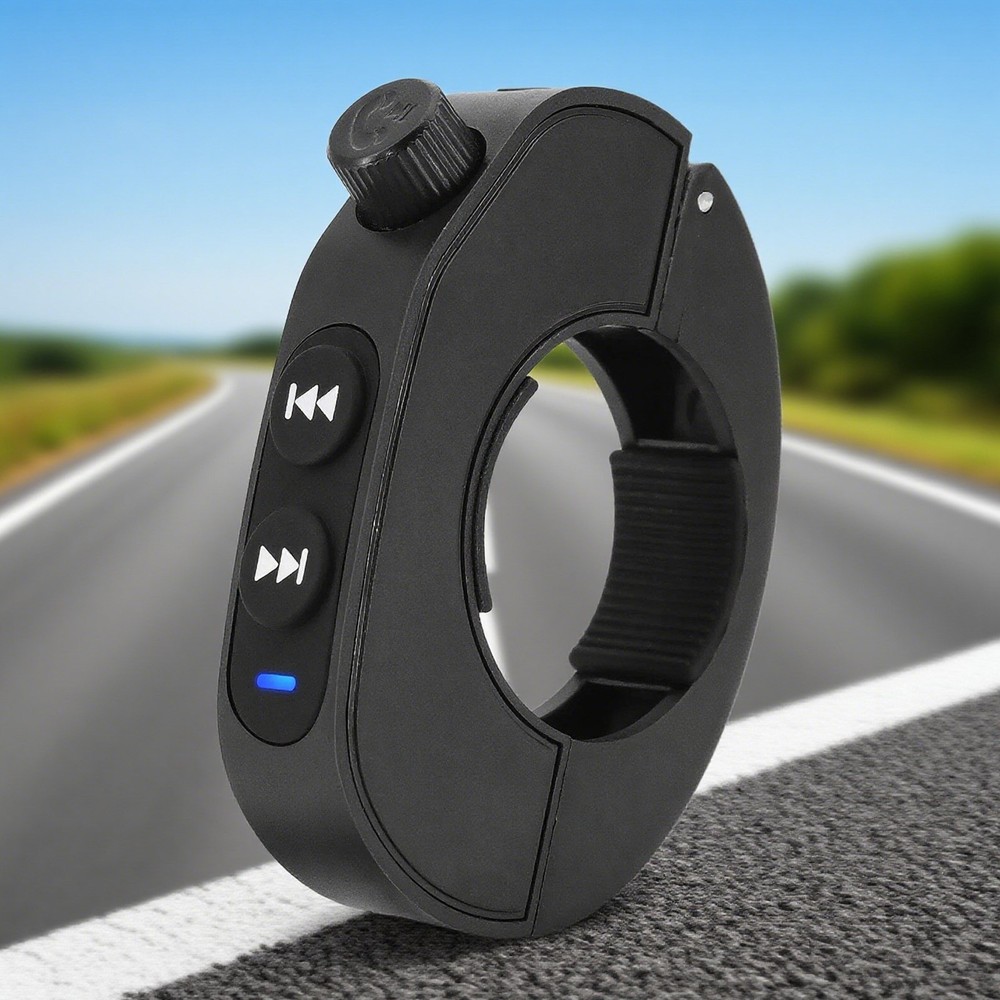 Handlebar Remote Control For Motorcycle Helmet Headset Waterproof Media ControAp