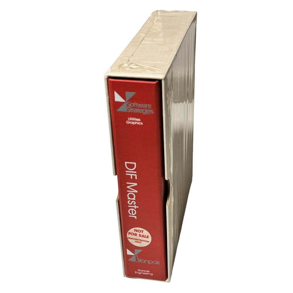 Vanpak IBM DOS Development Pro Forma Utilities 80s Vintage Software 1983