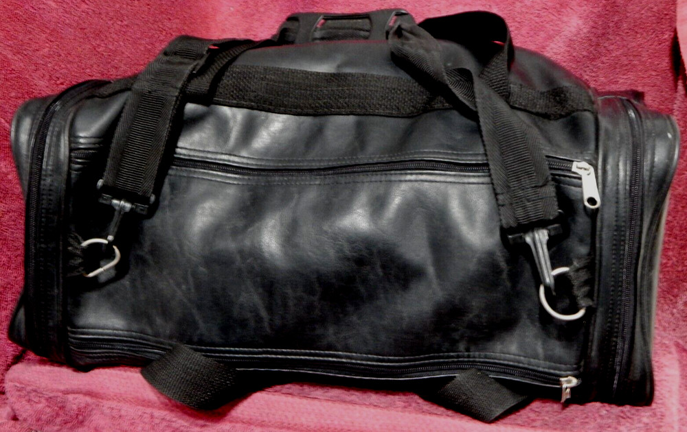 REFEREE Gym Travel Bag Leather