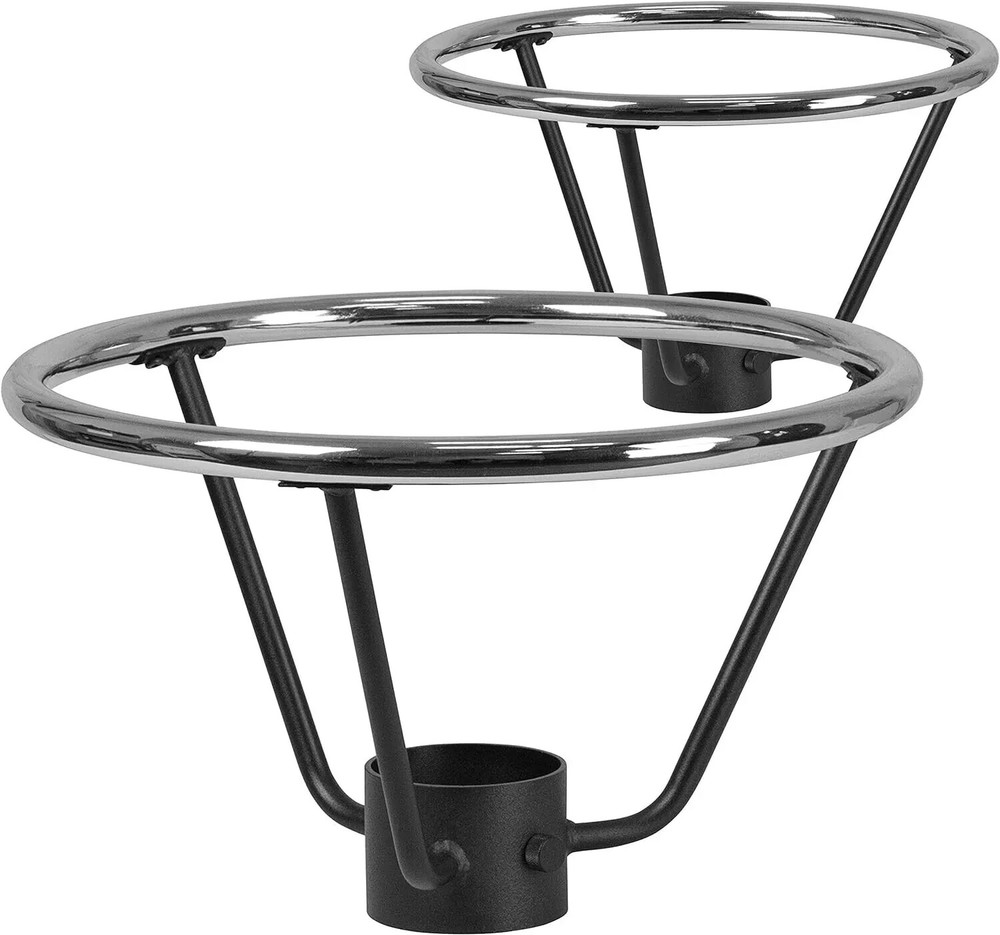 2 Pk. Bar Height Table Base Foot Ring 16'' diameter, 3" column, 164footring3,