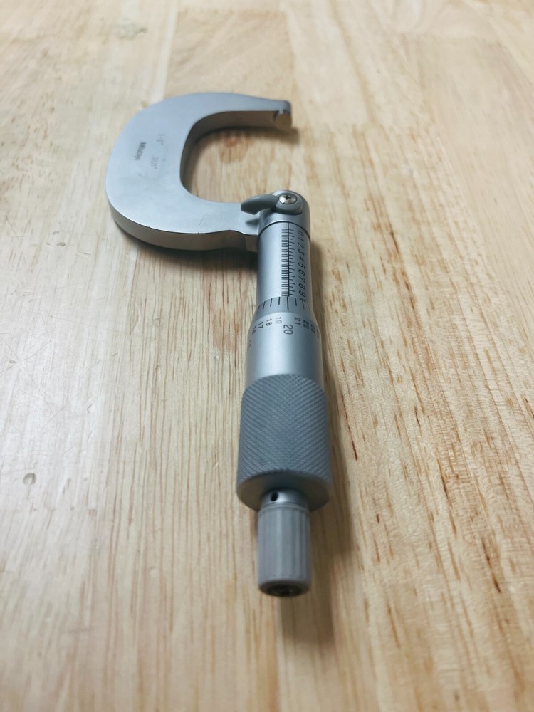 Mitutoyo Outside Micrometer 1-2" 0.001"