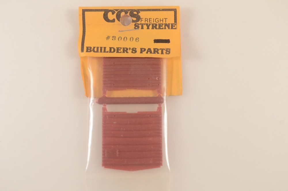 CCS HO Freight Car Ends - 30006