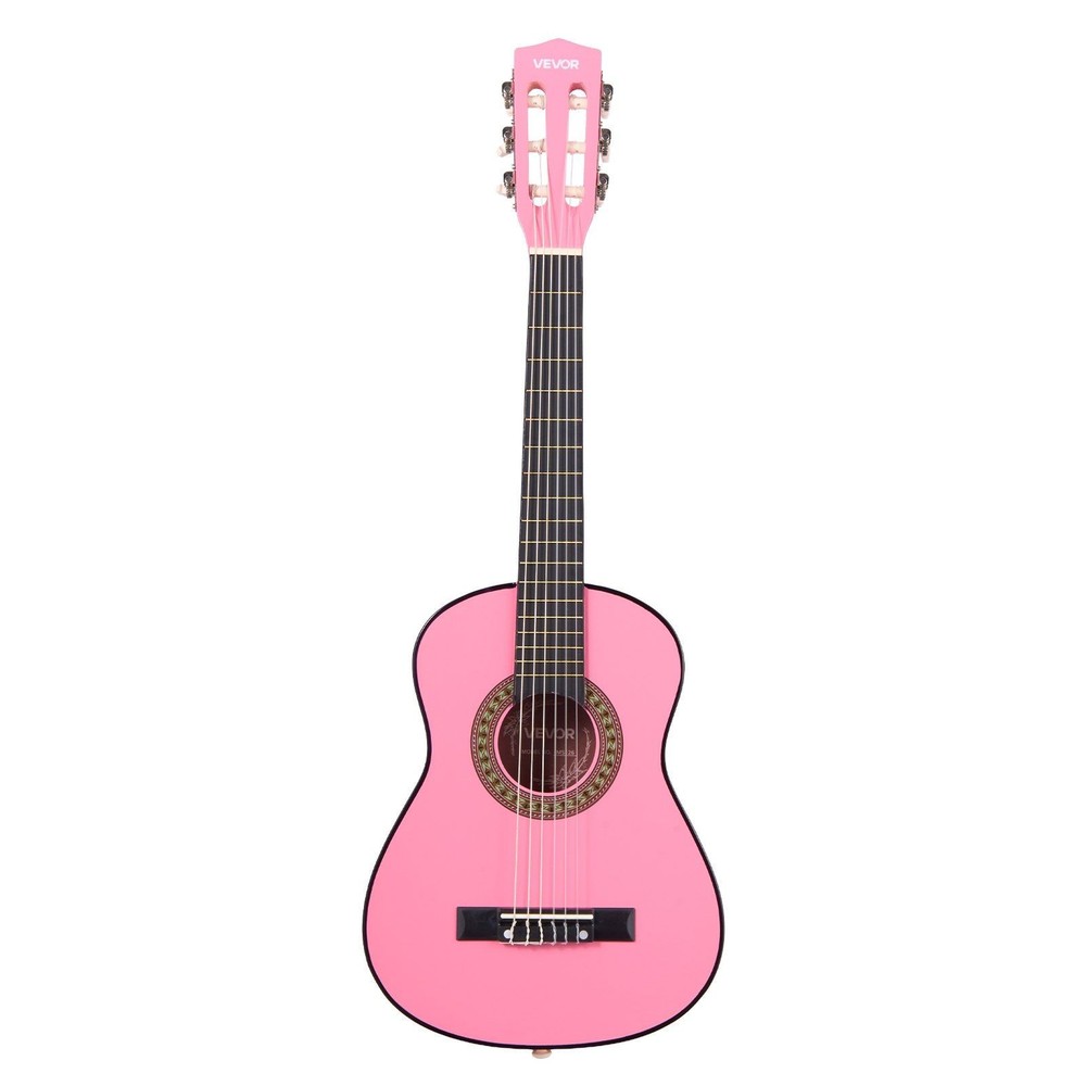30" Wood Classical Guitar w/ Nylon Strings, Gig Bag, Tuner, Capo, Extra Strings