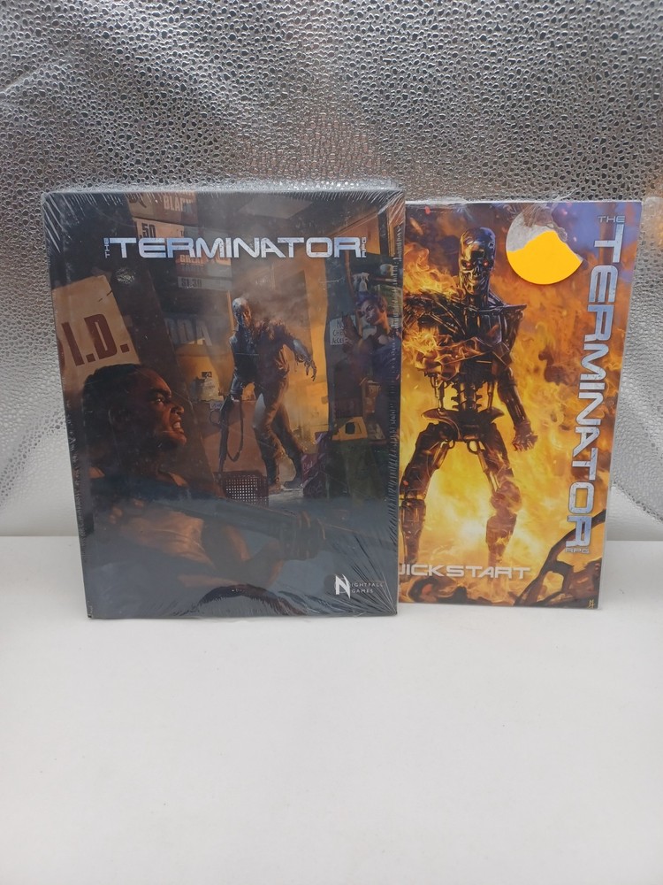 Nightfall Games Terminator RPG - Core Rulebook & Quick Start Book - Sealed
