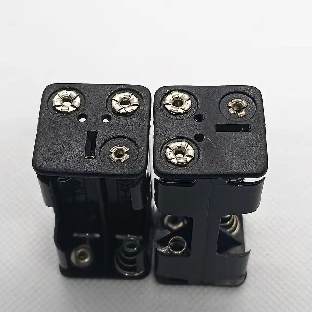 3pcs4 sections No.7 back pack 6V garbage can battery box with contac