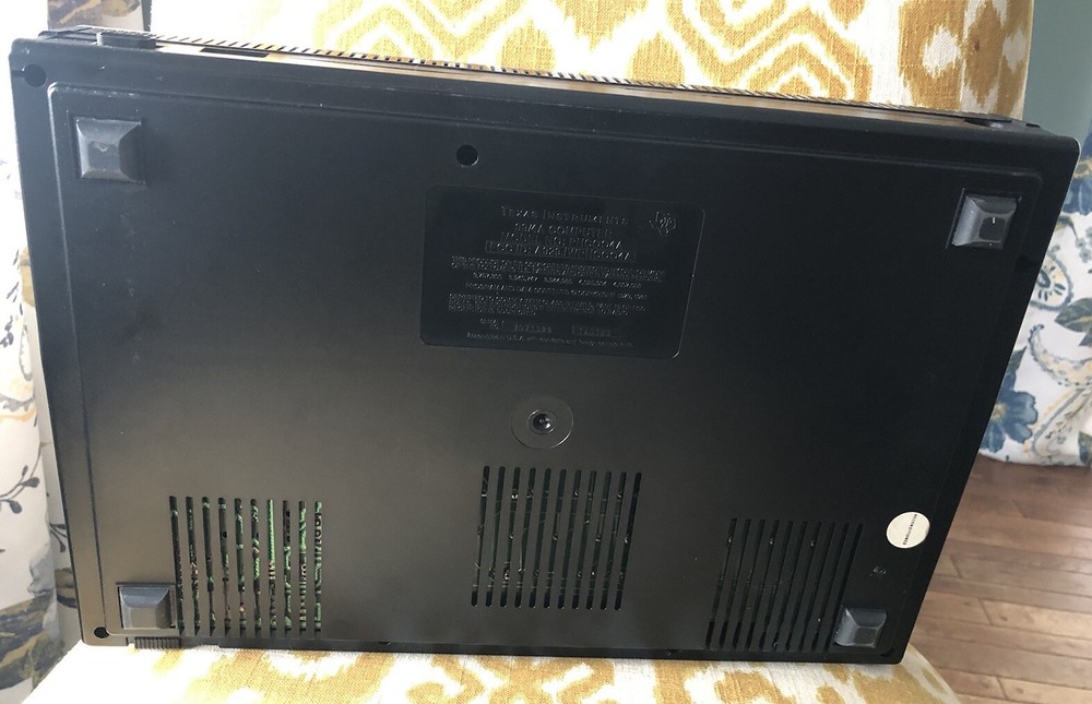 Vintage Texas Instruments TI-99/4A Home Computer System With Cords Tested Works