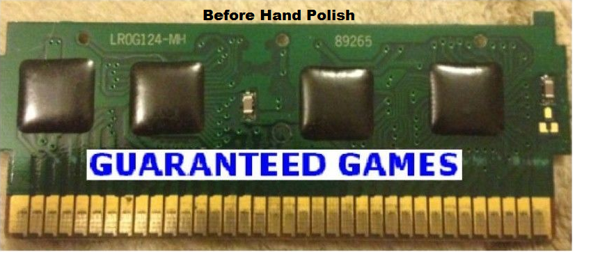 Original OEM Nintendo NES 72 Pin Connector Restored & Polished NO DEATH GRIP