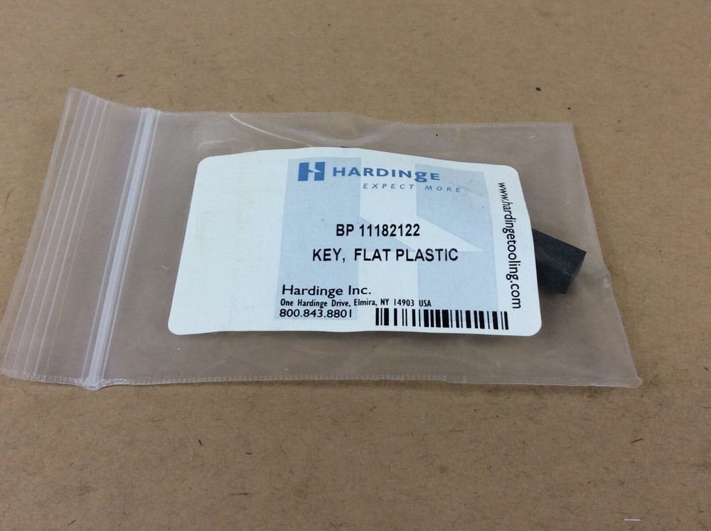 HARDINGE BP 11182122 NEW FLAT PLASTIC KEY BP11182122 New 😁